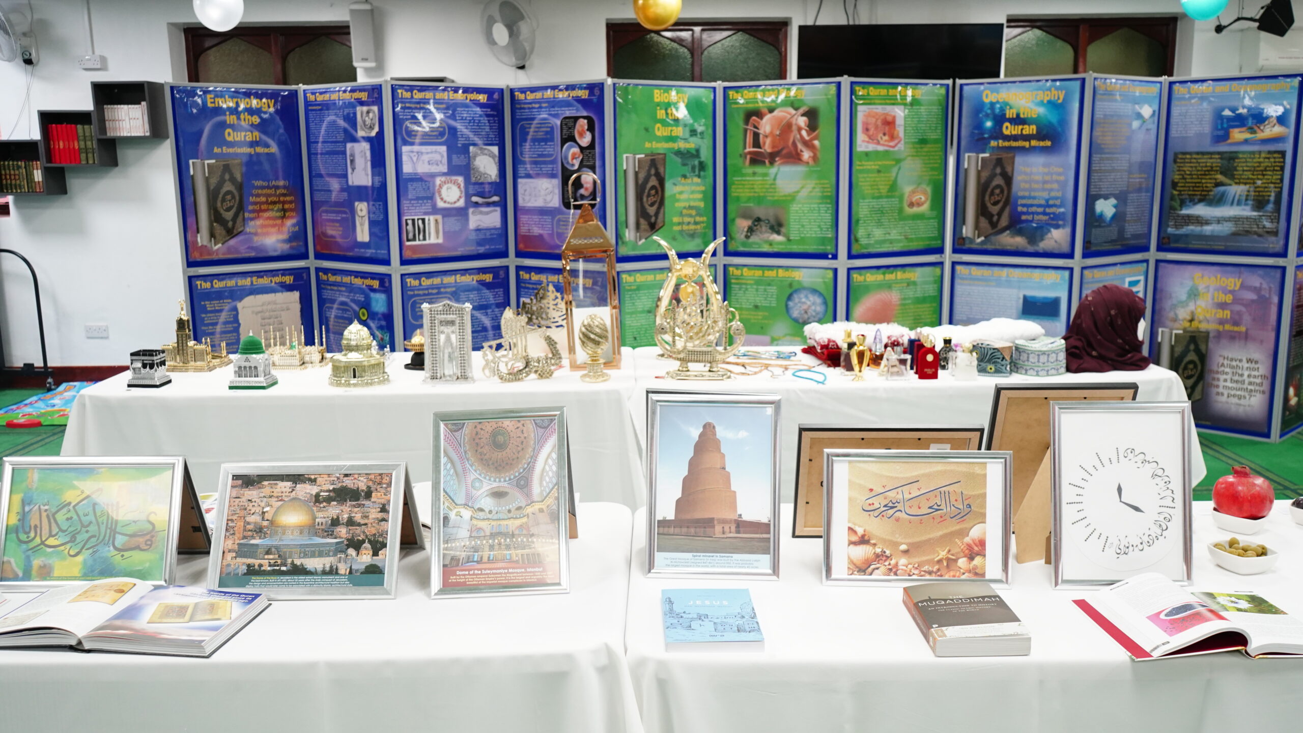 Open Day 2025 — visitors and displays